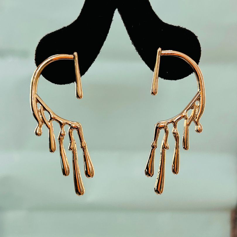 Ear Cuff Golden Earrings