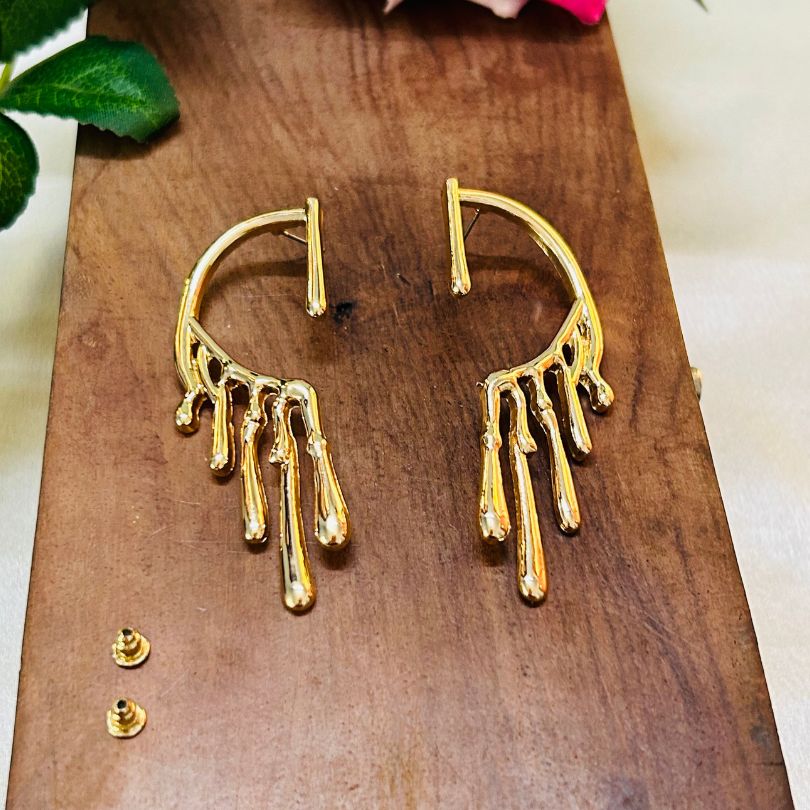 Ear Cuff Golden Earrings