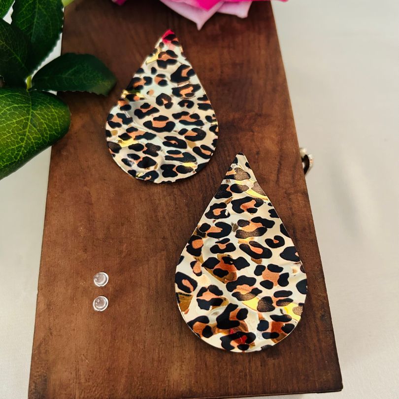 Animal Print Earrings