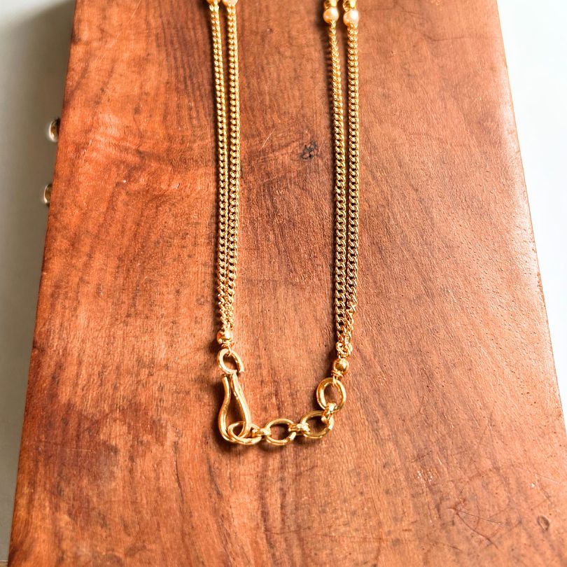 Vandita Two Layered Golden Mala