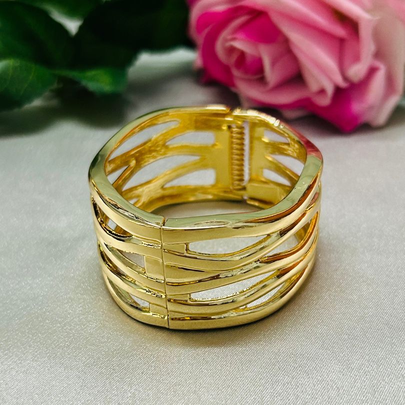 Zigzag Layered Openable Kada/Cuff