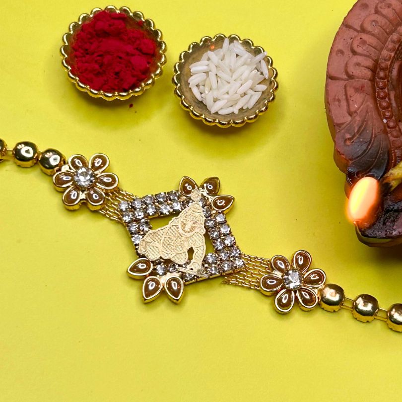 Krishna Metal Rakhi