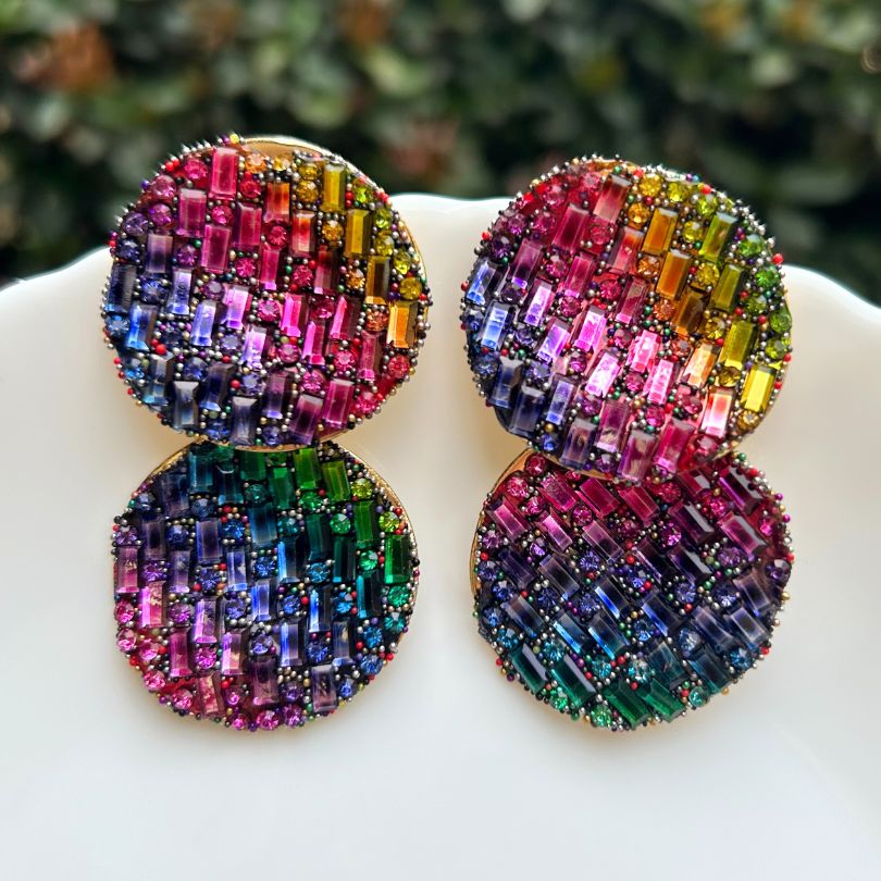 Bling Blogger Multi Layered Earrings