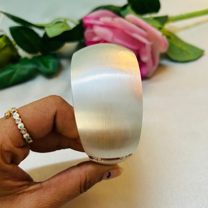 Matt Silver Openable Kada