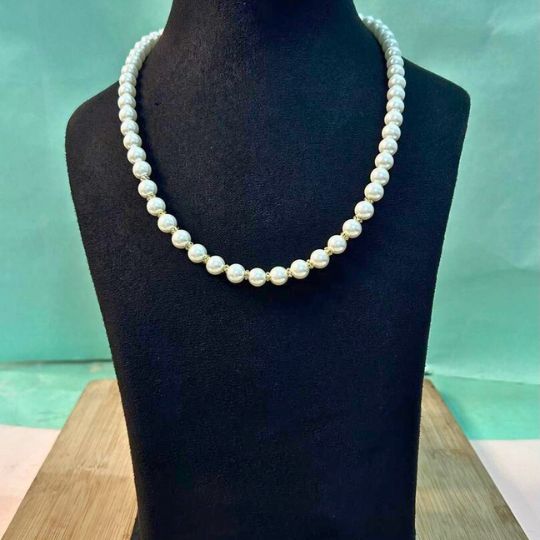 Arka CZ Pearl Mala Set