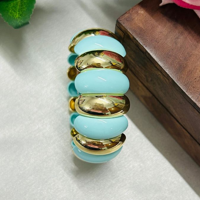 Stretchable Turquoise Bracelet