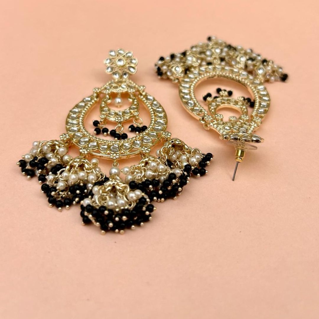 Mallika Black Jhumki