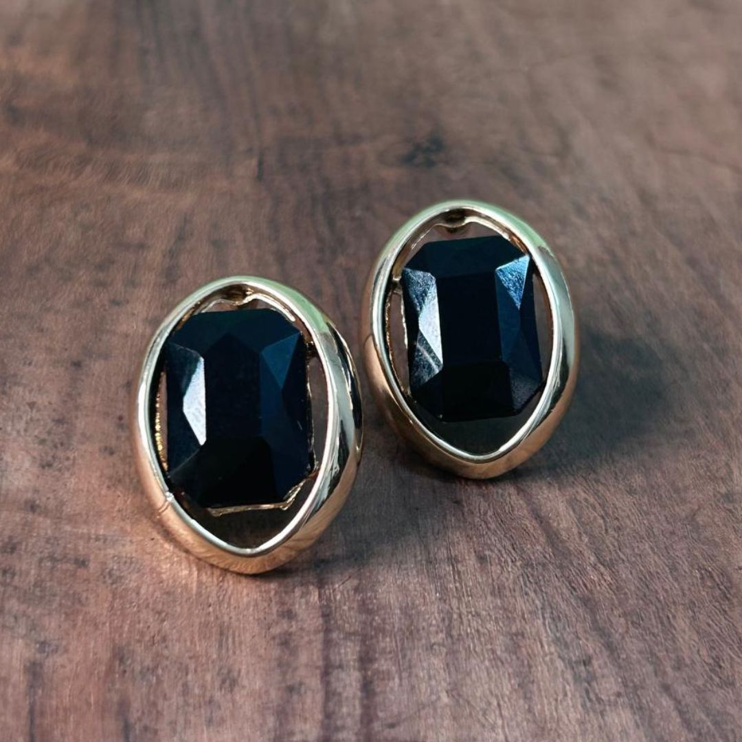 Bryn Rhinestone Stud Earrings