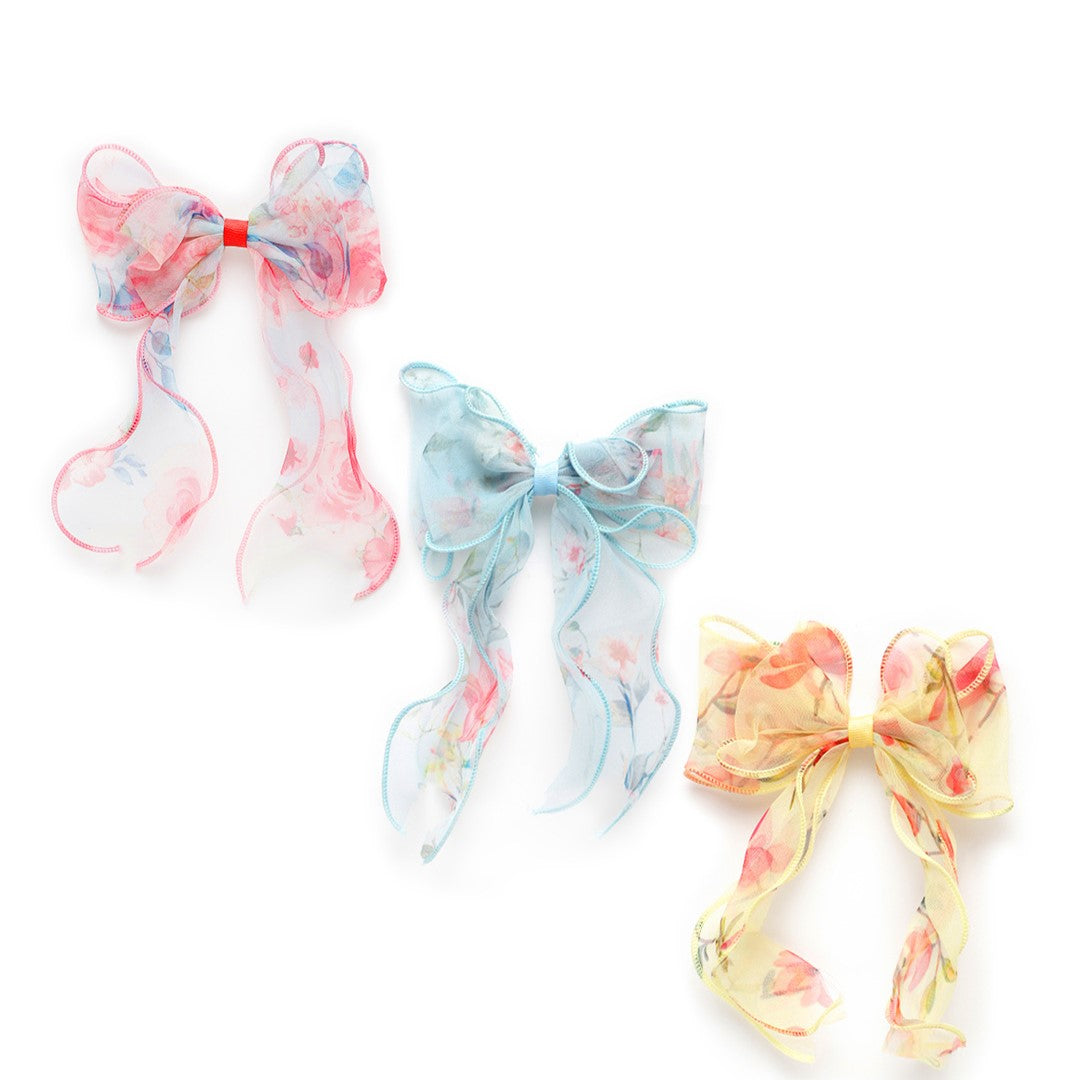 LAIDA Women Set of 3 Embellished Alligator Hair Clip