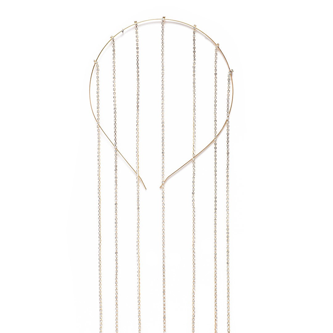 LAIDA Women Embellished Hanging Hairband