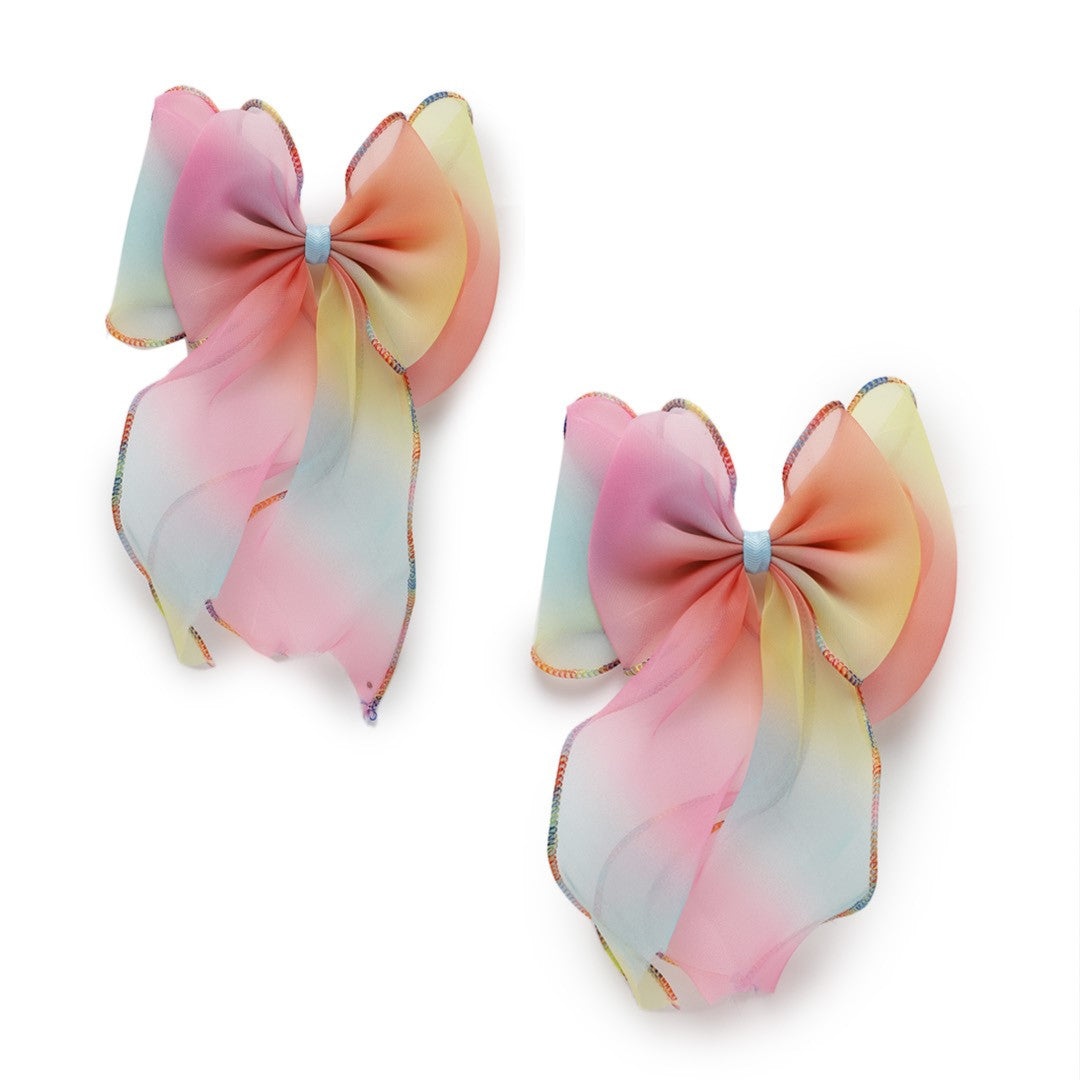 LAIDA Women Set of 2 Embellished Alligator Hair Clip