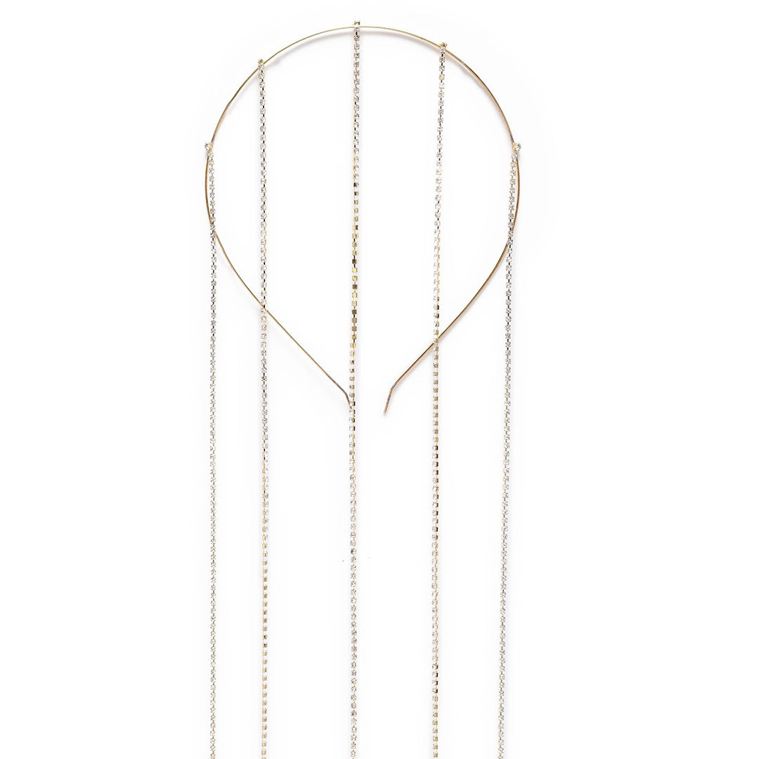 LAIDA Women Embellished Hanging Hairband