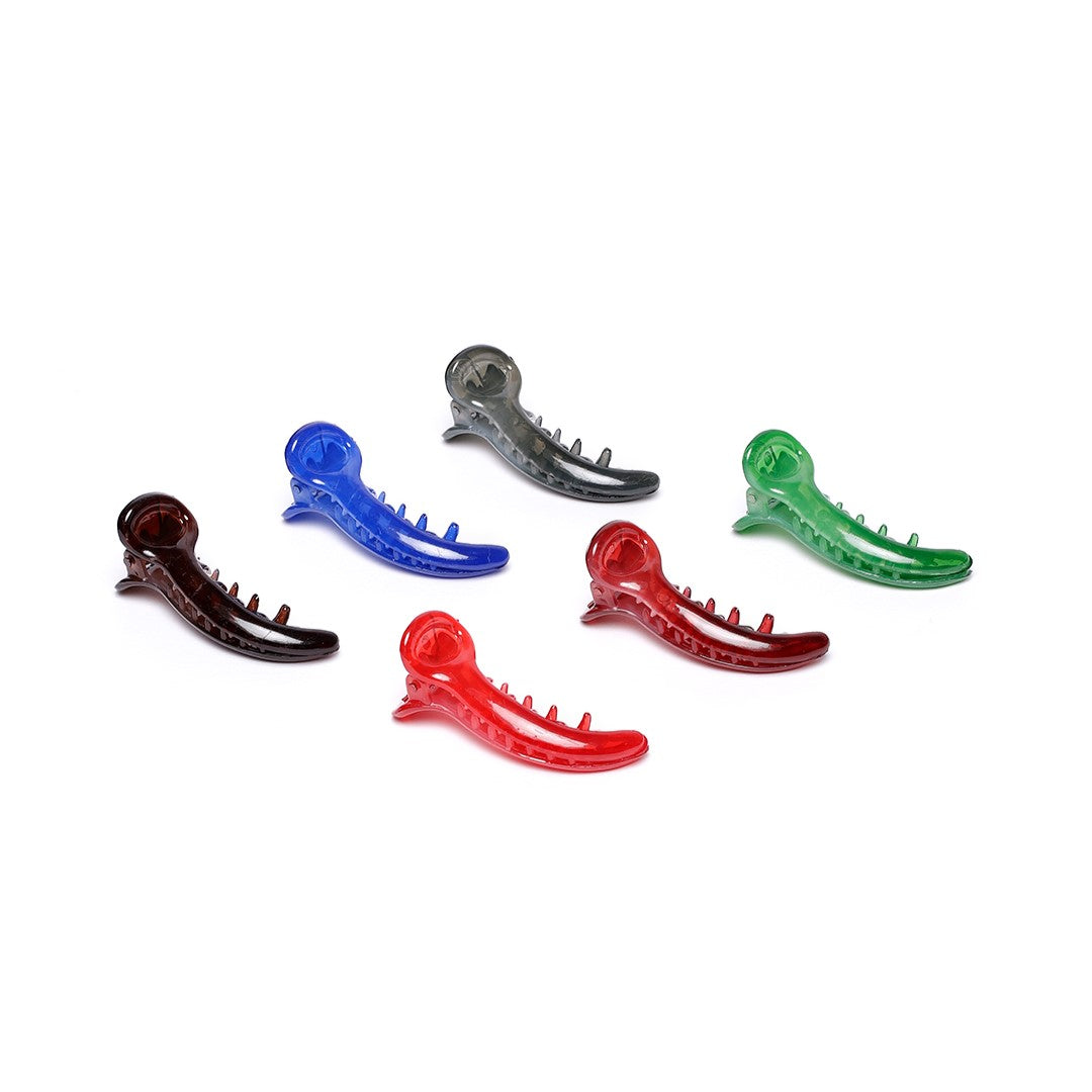 LAIDA Women Set of 6 Embellished Banana Clip