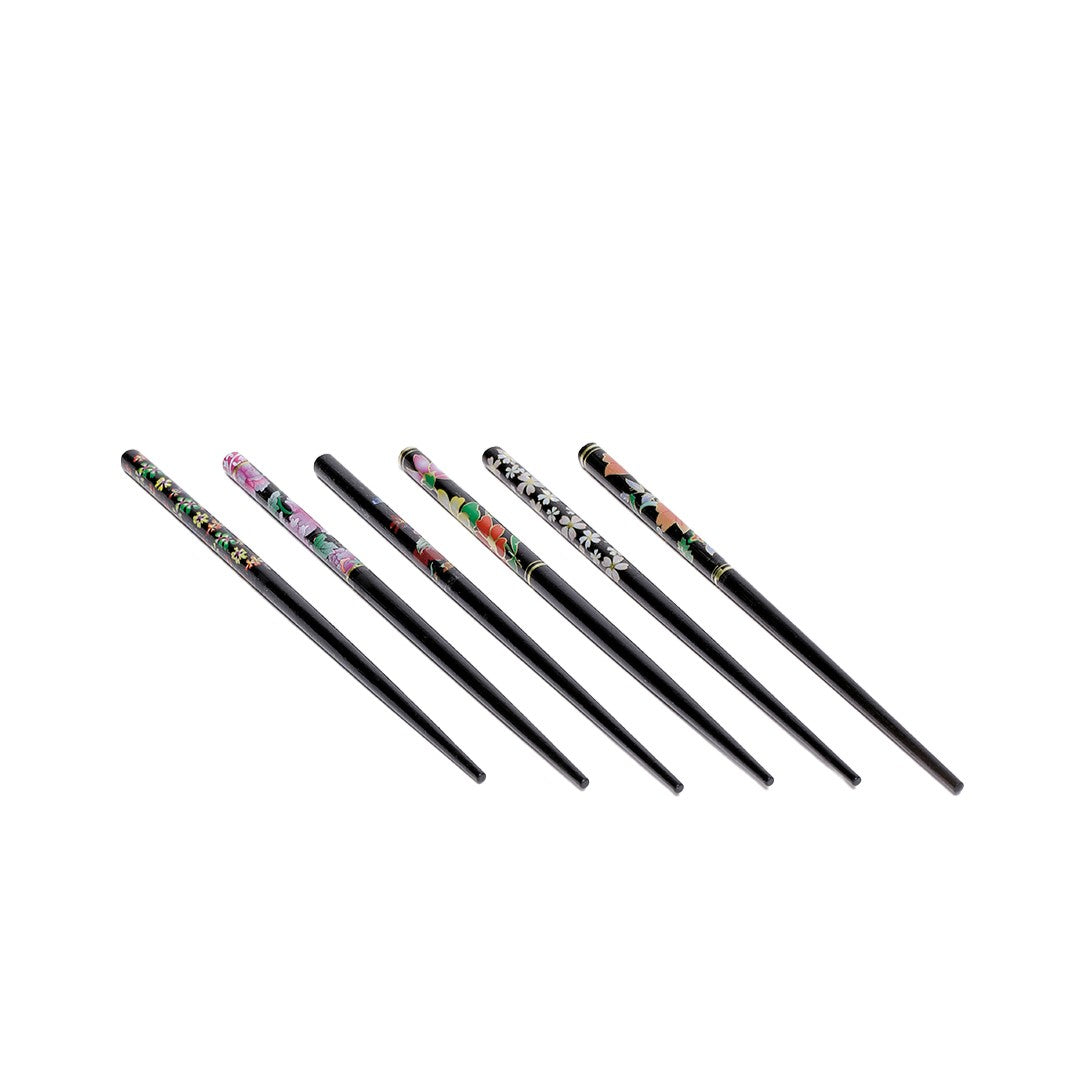 LAIDA Women Set of 6 Embellished Hairstick
