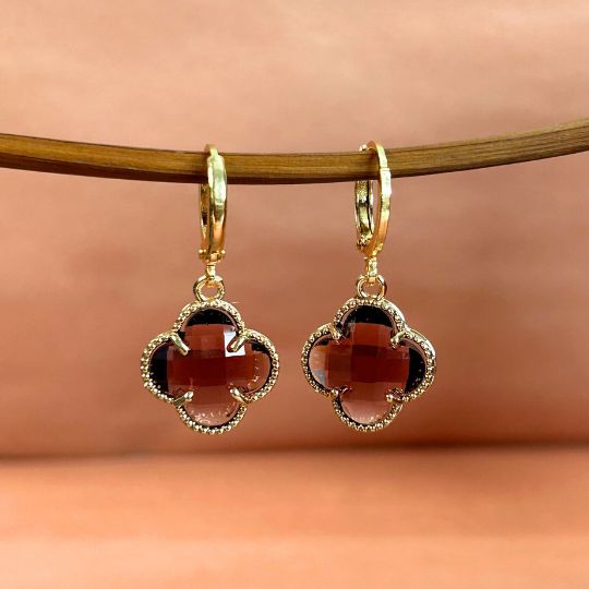 Clover Huggie Earrings