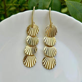 Sandy Golden  Drop Earrings