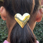 Heart Stainless Steel Rubber Band