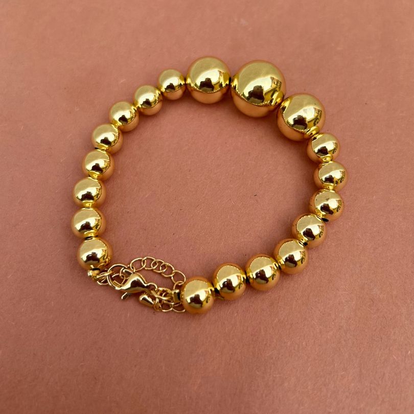 Golden Balls Openable - Bracelet