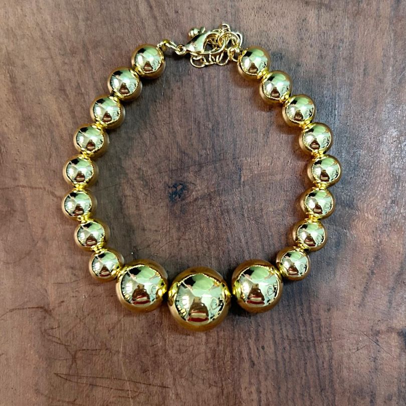 Golden Balls Openable - Bracelet