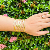 Criss - Cross Layered Open Kada