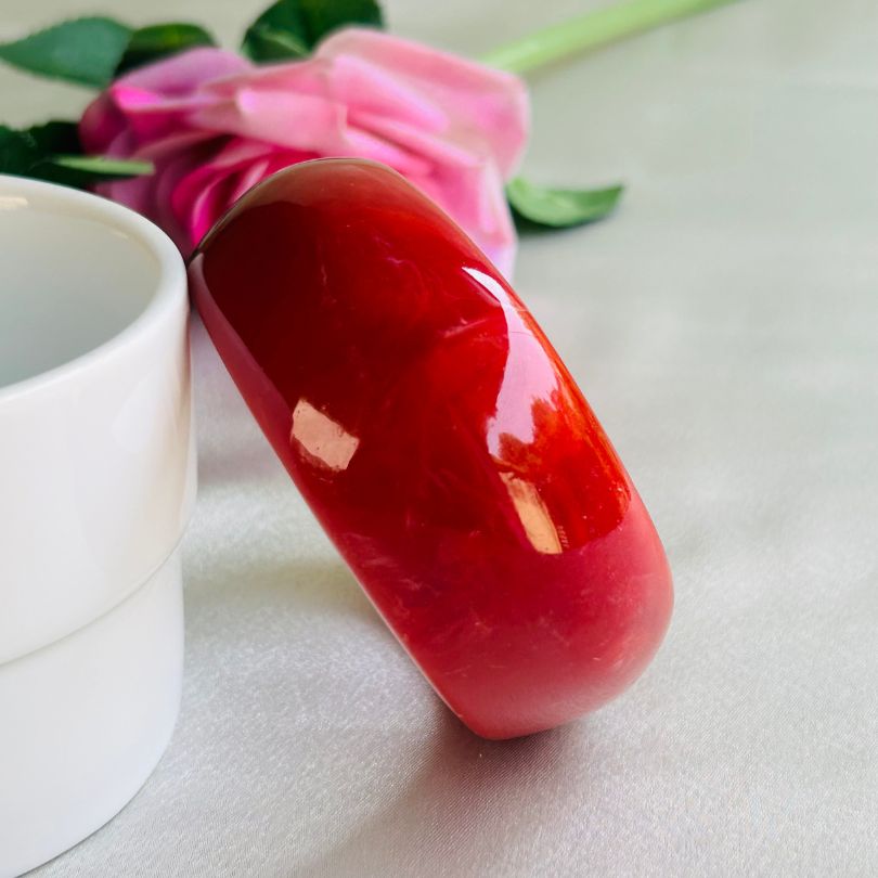 Red Resin Bangles
