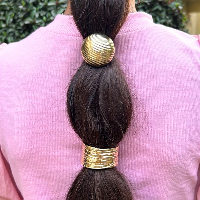 Round Structured Stainless Steel Rubber Band