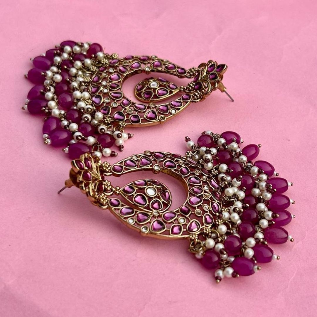 Mehr Purple Chandbalis