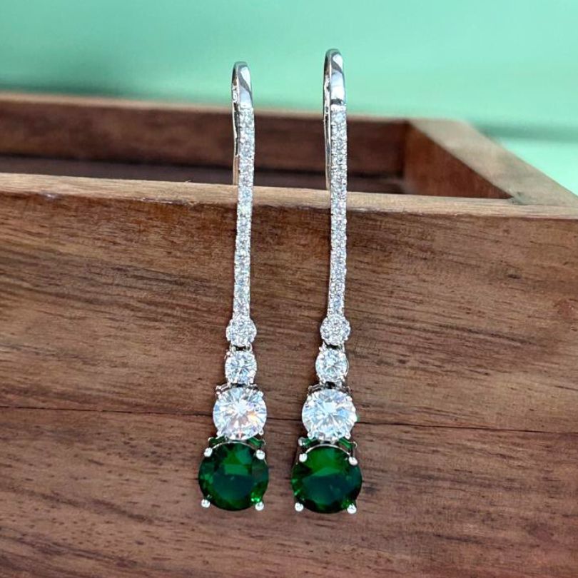 Mandy Green AD Drop Earrings