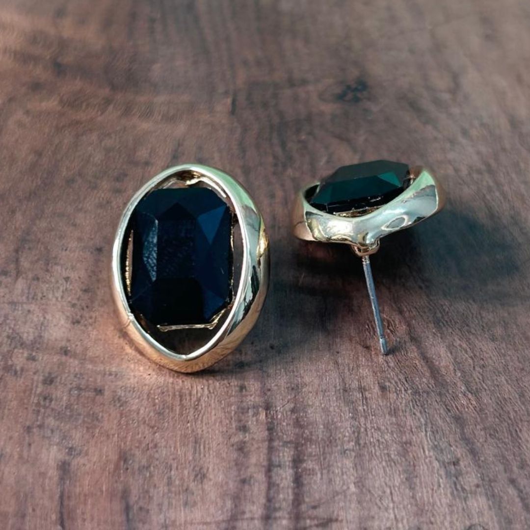 Bryn Rhinestone Stud Earrings