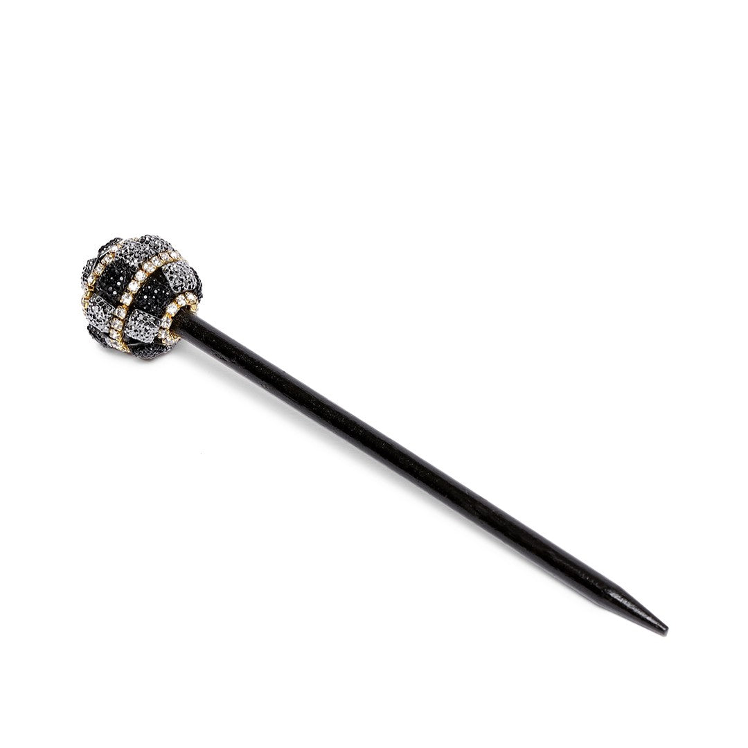 LAIDA Women Set of 2 Embellished Hairstick
