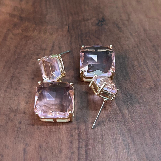 Mallow Square Earrings