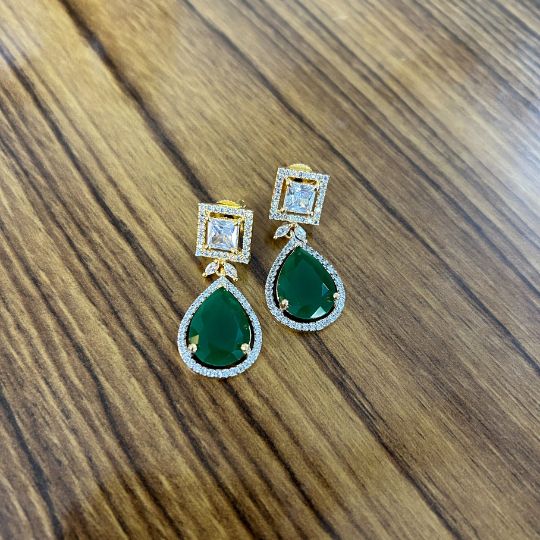 Esty American Diamond Earrings