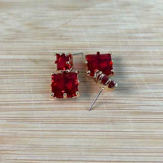 Scarlet Drop Earrings