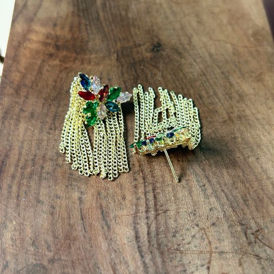 Bria Chain Dangler Earrings