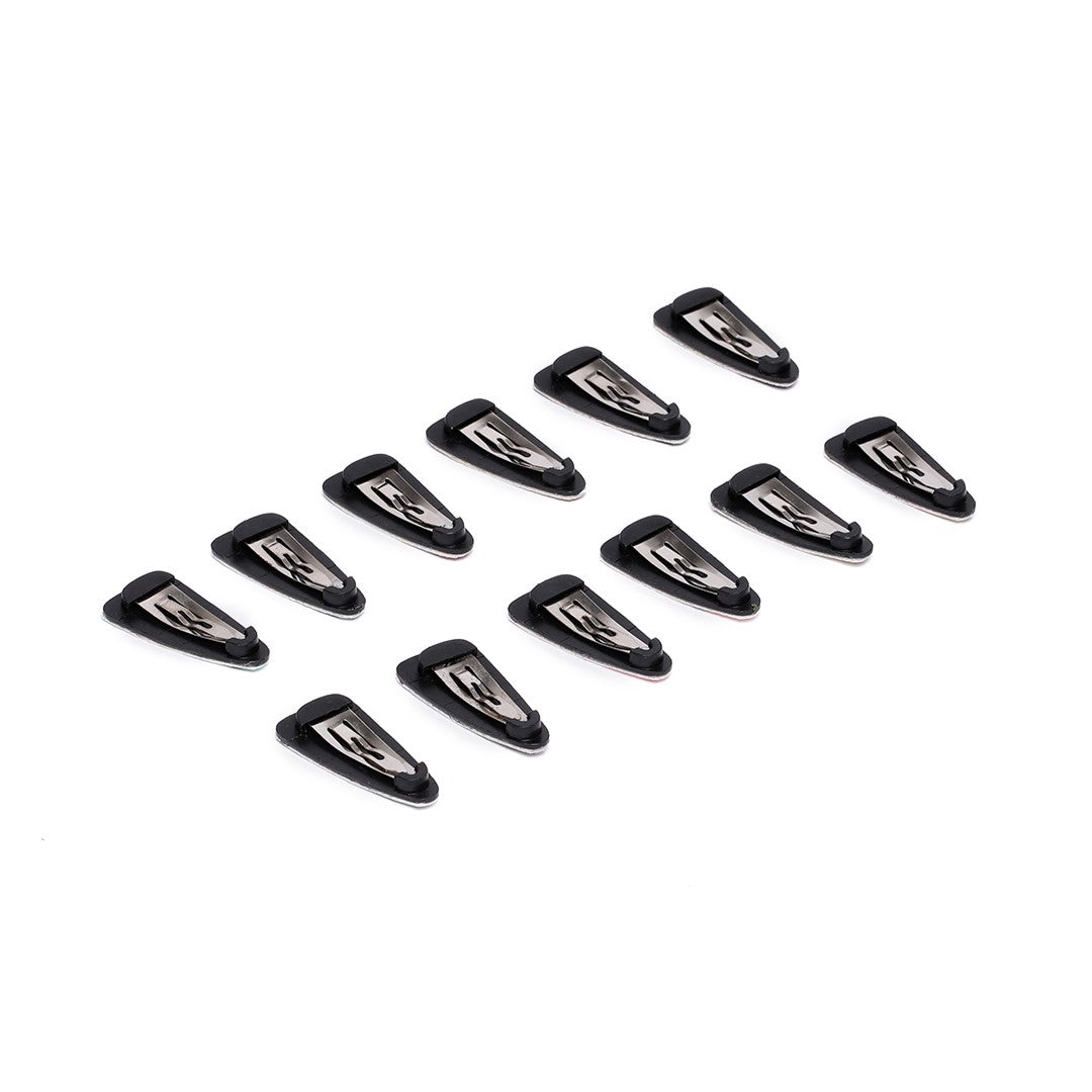 LAIDA Girls Set of 12 Printed Tic Tac Hair Clip