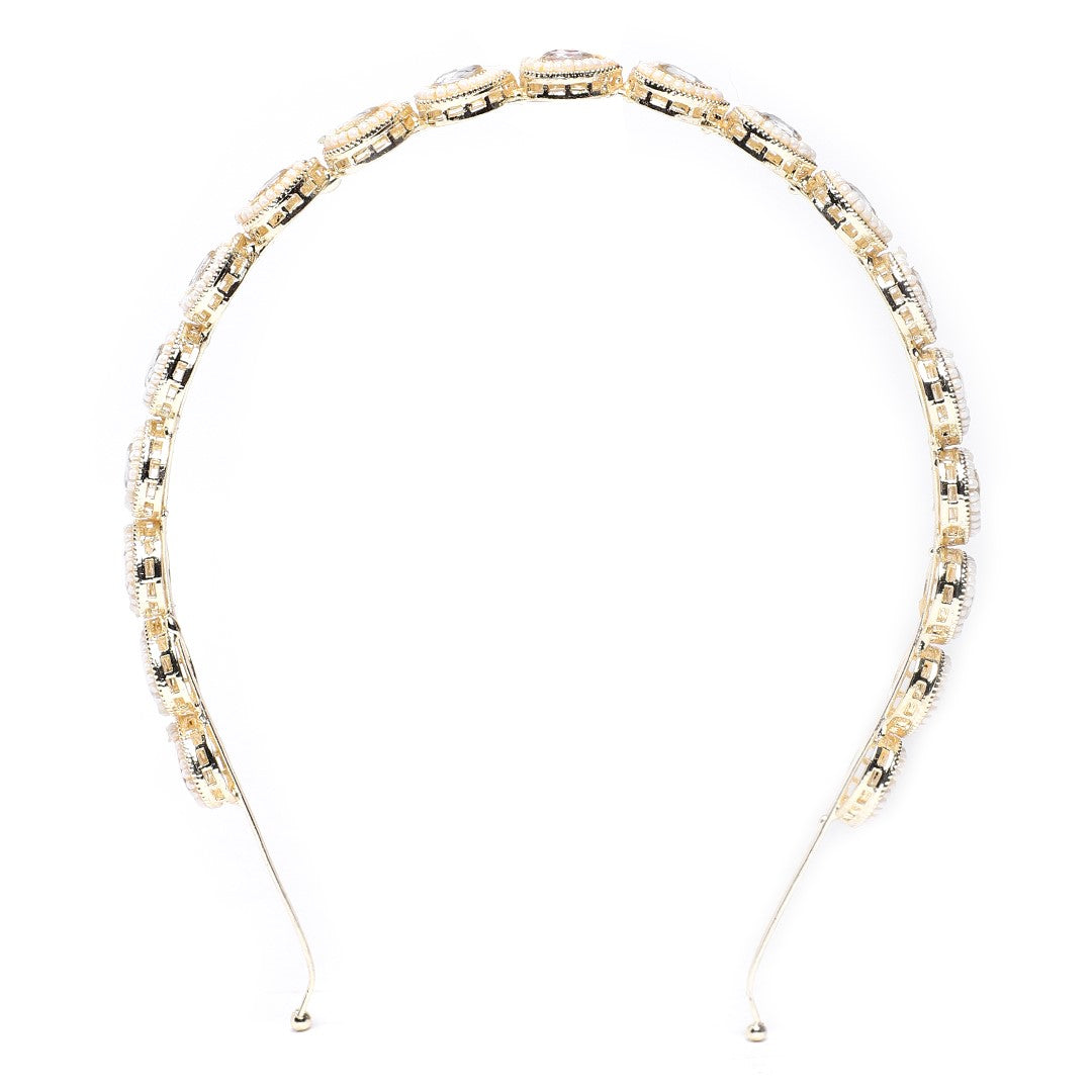 LAIDA Women Embellished Metal Hairband