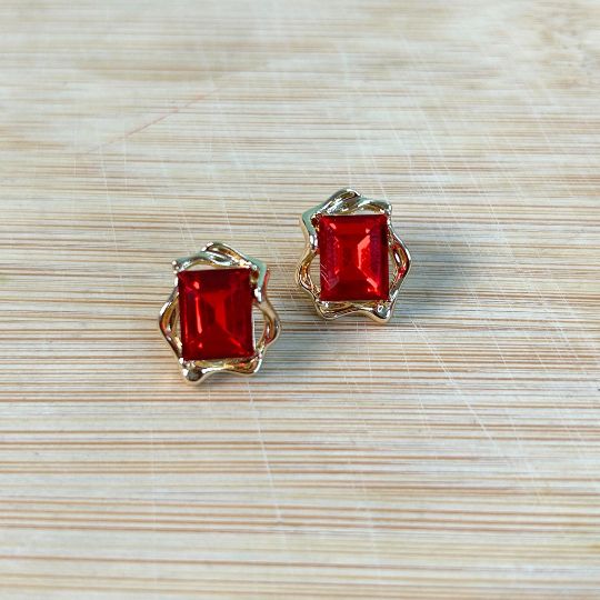 Gem Stud Earrings