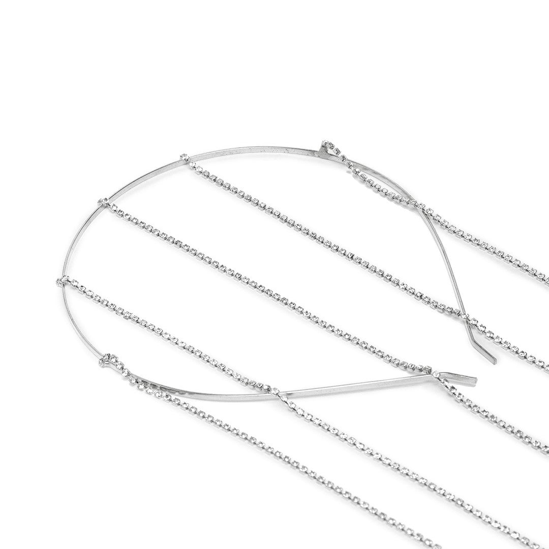 LAIDA Women Embellished Hanging Hairband