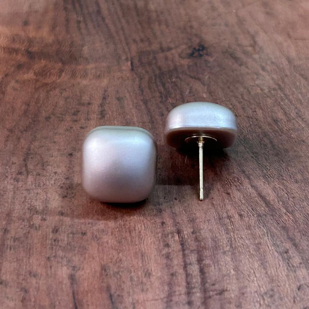 Square Stud Earrings