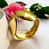 Shiny Openable Round Cut Kada/Cuff