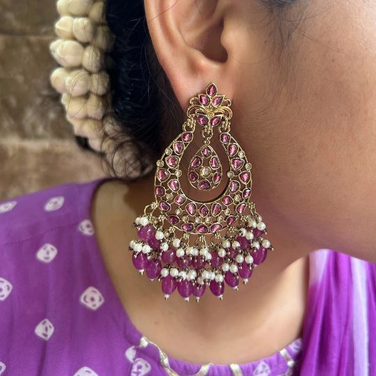 Mehr Purple Chandbalis