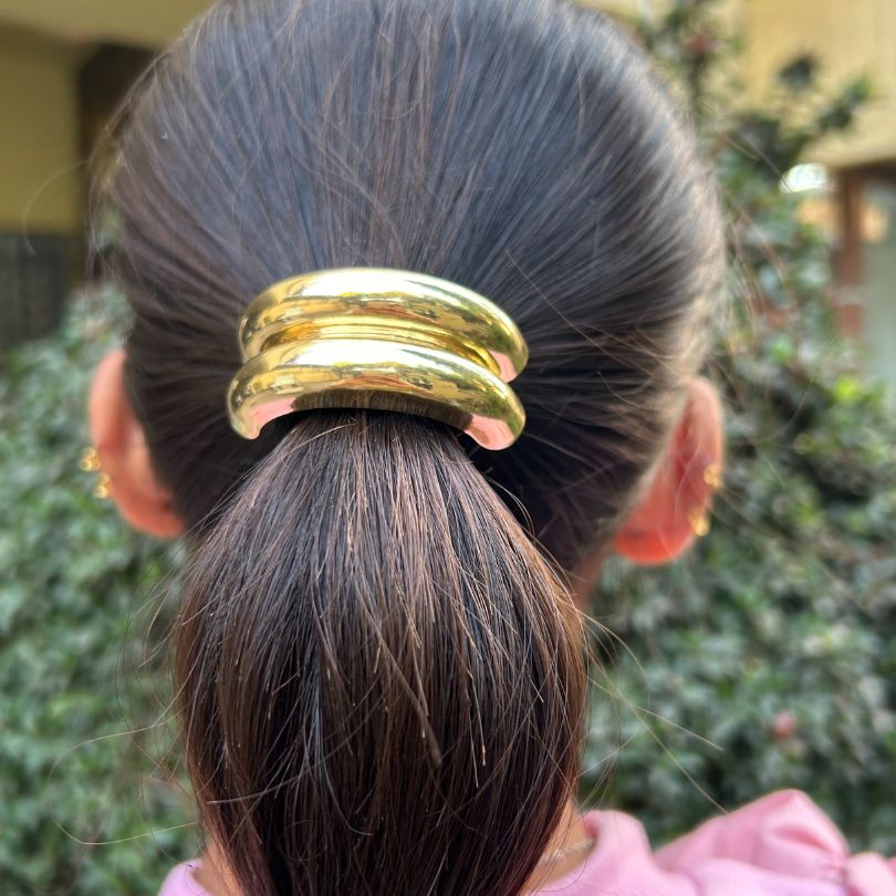 Crescent Stainless Steel Rubber Band