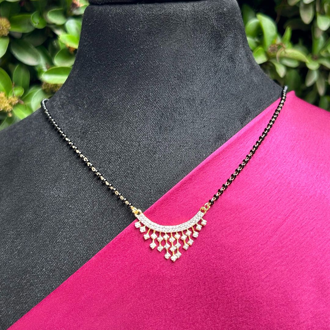 Ananya American Diamond Mangalsutra Set