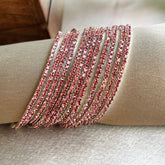 Stretchable Baby Pink Bracelet - Pack of 12
