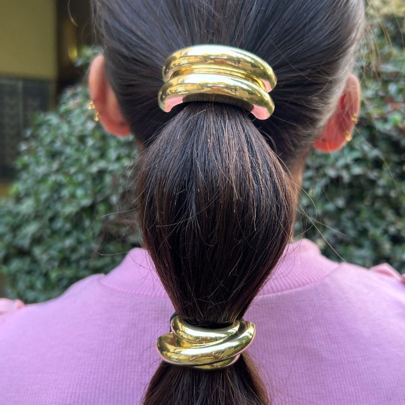 Crescent Stainless Steel Rubber Band