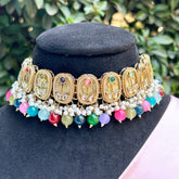 Shrikanti Multicolor Choker Set