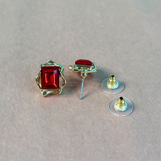 Gem Stud Earrings