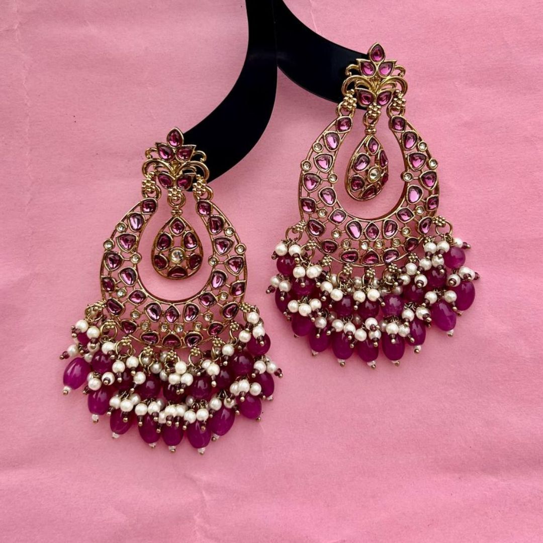 Mehr Purple Chandbalis