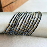 Stretchable Navy Blue Bracelet