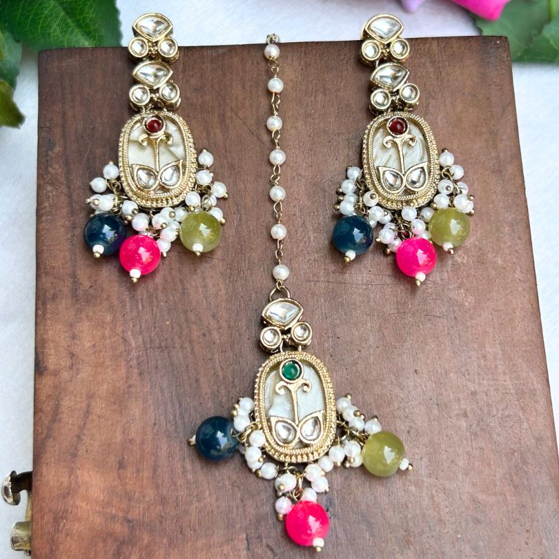 Shrikanti Multicolor Choker Set